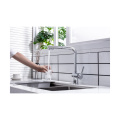 Swan Sink Luxury Polished Brass Pullout Kitchen Faucet